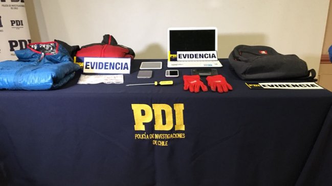PDI detuvo a dos sujetos por robo a tres viviendas en Punta Arenas