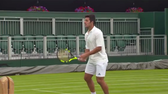 Christian Garín buscará este jueves su paso al cuadro principal de Wimbledon