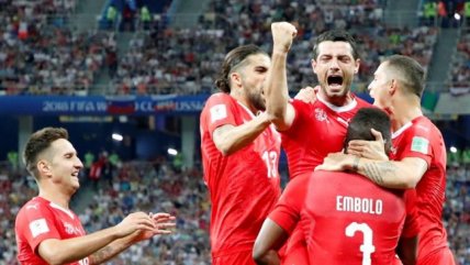 Dzemaili tras la clasificación de Suiza: 