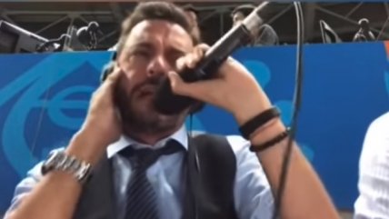 Conocido relator argentino se emocionó como un hincha más con el segundo gol a Nigeria