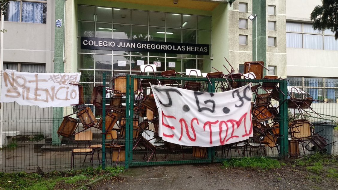 Concepción: Liceo en toma por denuncias de abuso sexual contra profesor