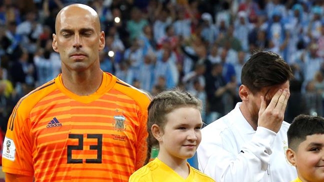 Willy Caballero: Después de la clasificación lo mío pasó a ser anécdota