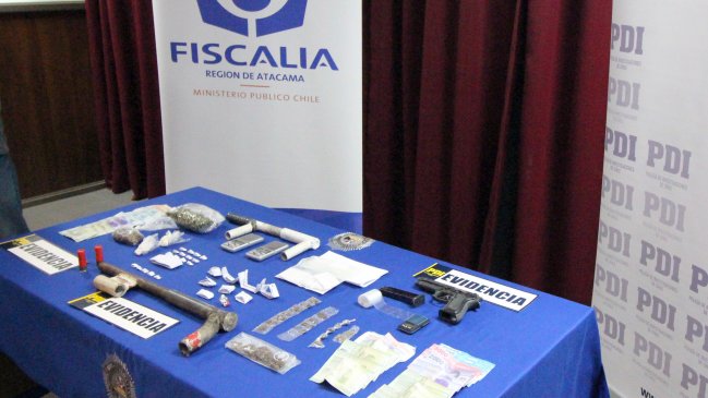 Atacama: Detuvieron a 18 personas en operativo antidrogas