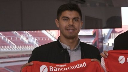   Francisco Silva en su presentación en Independiente: Me esforzaré para adaptarme rápido 