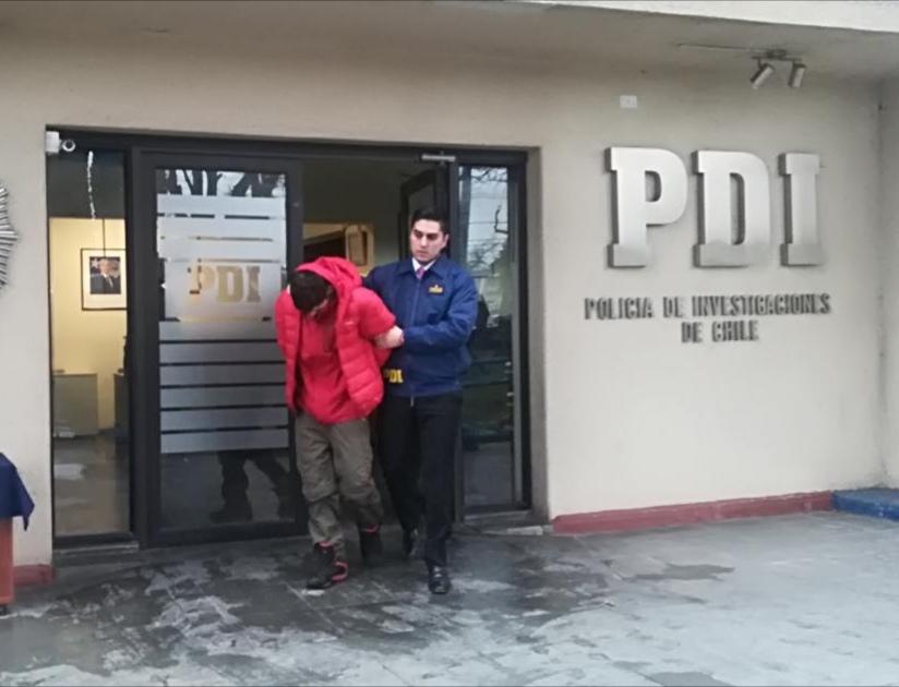 PDI detiene a chillanejo de 18 años con historial de robos con violencia