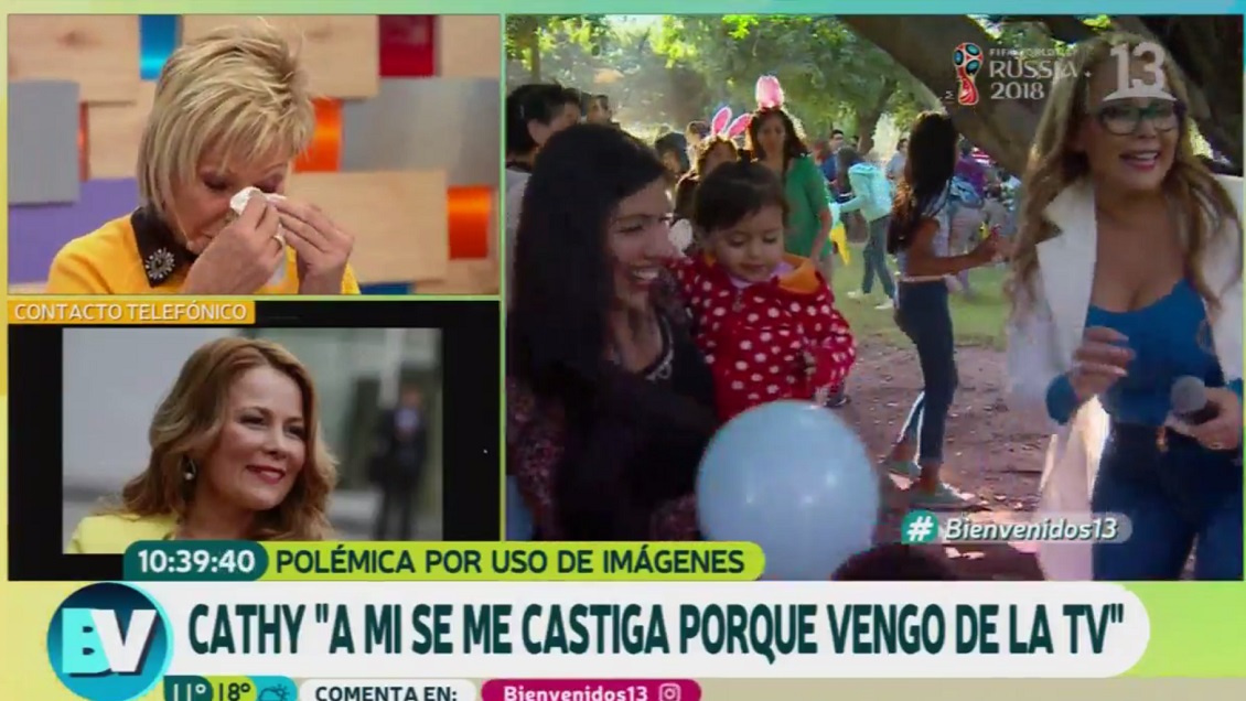 Cathy Barriga a Raquel Argandoña: 