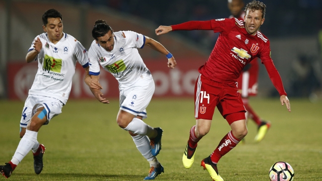 La U irá por la clasificación a cuartos de Copa Chile enfrentando en la revancha a Colchagua