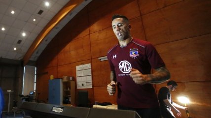 Lucas Barrios se realizó los exámenes médicos antes de su presentación en Colo Colo