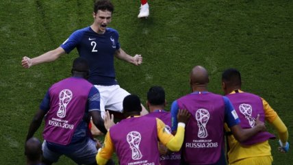 Benjamin Pavard clavó hermoso un derechazo que igualó la cuenta para Francia ante Argentina