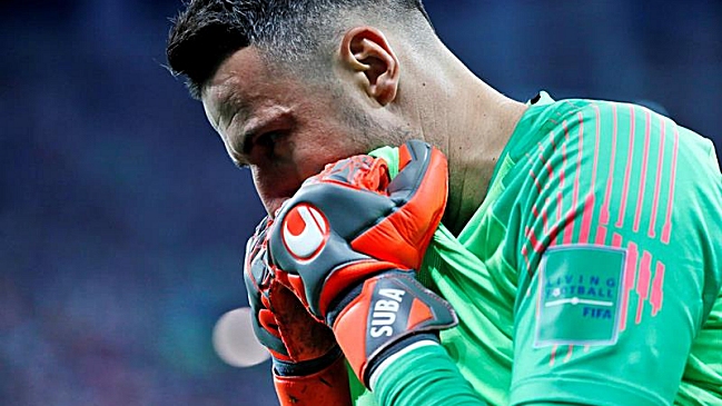 Subasic hizo historia al ser el segundo portero en atajar tres penales en un Mundial