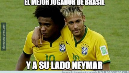 Neymar volvió a ser el blanco principal de los memes tras la victoria de Brasil ante México