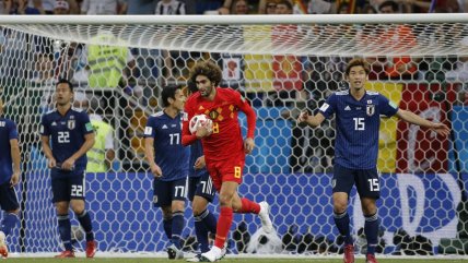 Bélgica derrumbó el sueño japonés con un gol en los últimos segundos