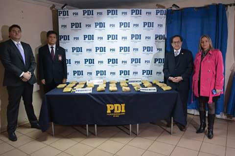 Entre Lagos: Control vehicular permitió incautar 70 millones de pesos en marihuana