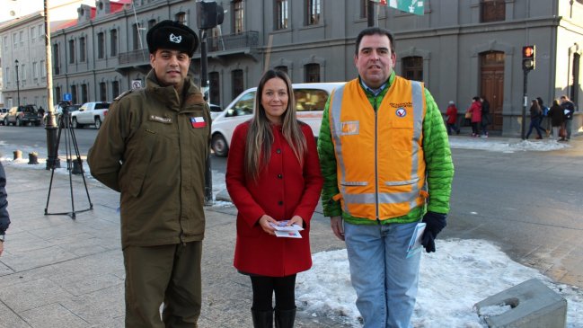 Magallanes: Accidentes de trayecto disminuyeron un 16 por ciento durante el último año
