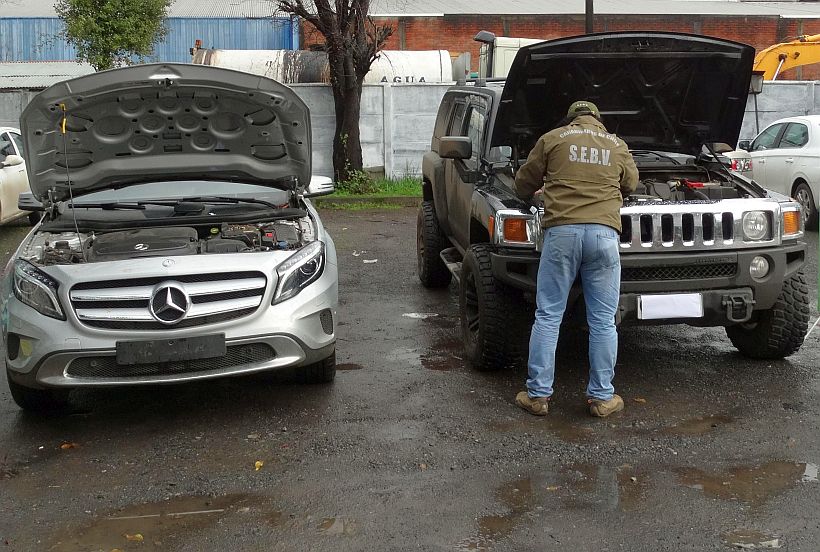 La Araucanía: 570 vehículos han sido robados en lo que va de este año