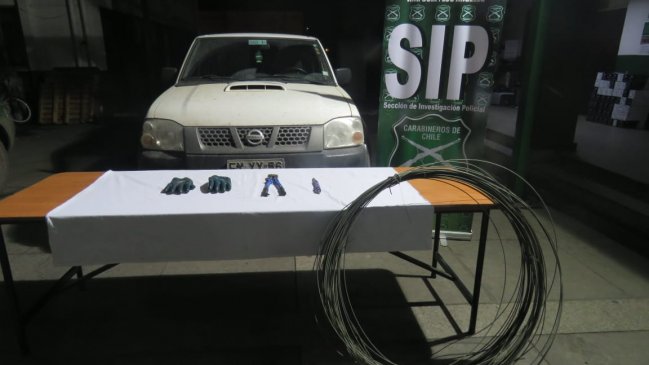 Los Ángeles: Carabineros se enfrentó a balazos con delincuentes por robo de cables