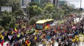 La monumental bienvenida que recibió la selección colombiana en Bogotá  