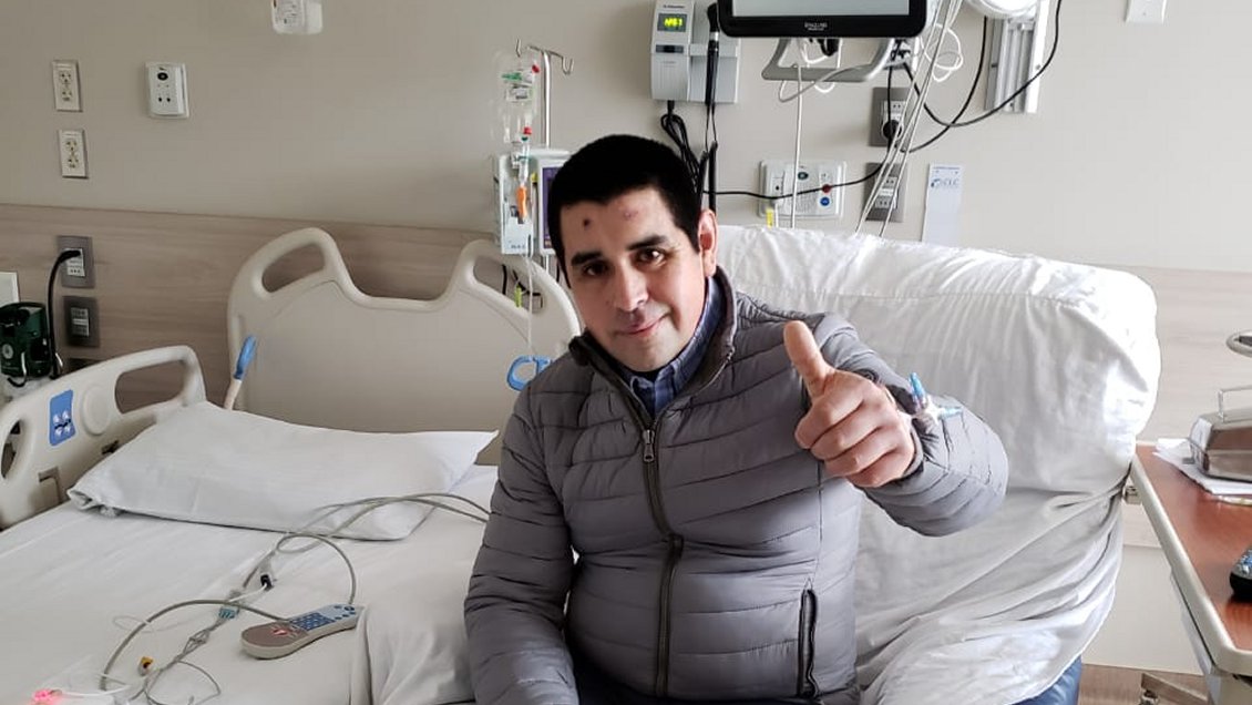 Auxiliar de escuela rural contagiado con hanta regresó a Puerto Montt tras positiva evolución