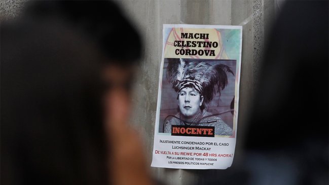 Condenados por caso Iglesias reafirmaron su apoyo al machi Celestino Córdova