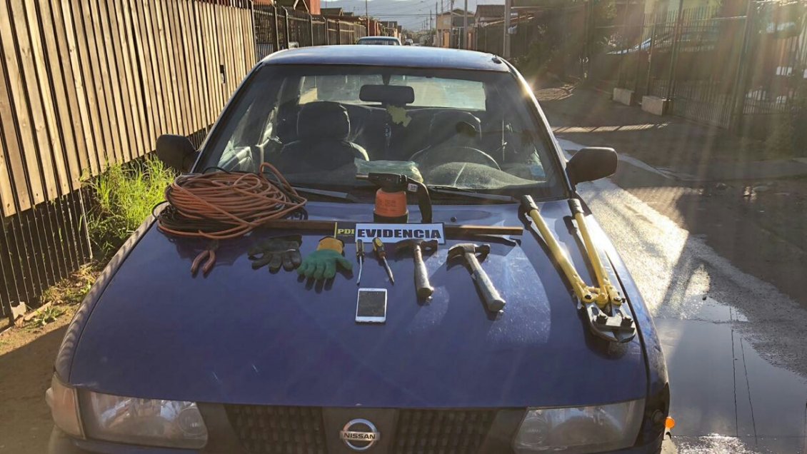 PDI detuvo a tres personas por robo a Clínica Mediterránea de La Serena