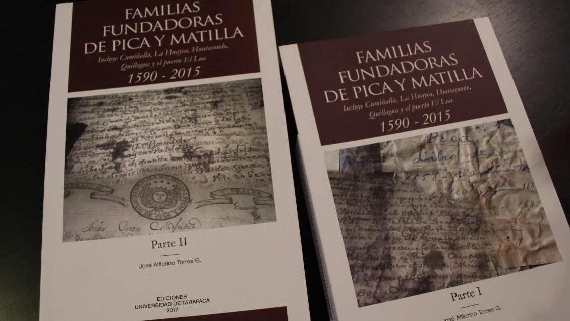Libro rescata la historia genealógica de Matilla y Pica