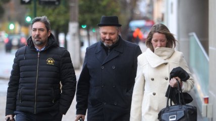   Compagnon y Dávalos llegaron hasta el Tribunal Oral de Rancagua en una nueva jornada del caso Caval 