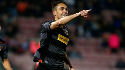   Lucas Simón convirtió el empate para Cobreloa ante la U con un remate en la boca del arco 