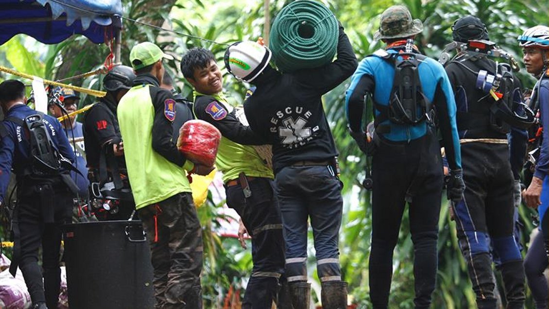 ONG que apoyó rescate de mineros chilenos quiere ayudar a niños atrapados en Tailandia