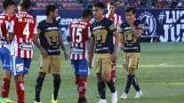 Felipe Mora, Marcelo Díaz y Martín Rodríguez jugaron en derrota de Pumas UNAM