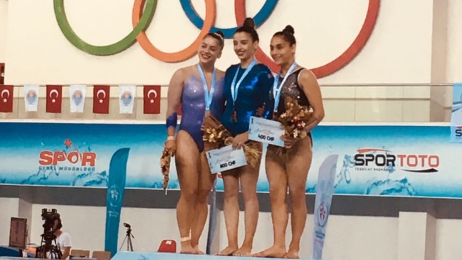  María del Sol Pérez logró un tercer lugar en el Mundial de Gimnasia  