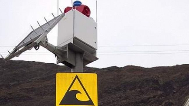 Roban alarmas de tsunami de balneario Hornito de la Región de Antofagasta y quedan fuera de servicio