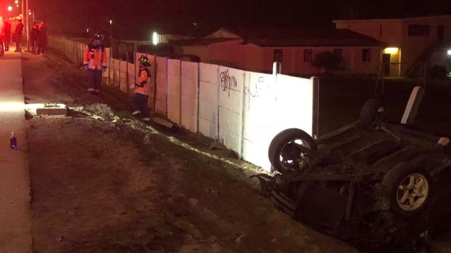 Antofagasta: Una persona fallecida tras volcamiento