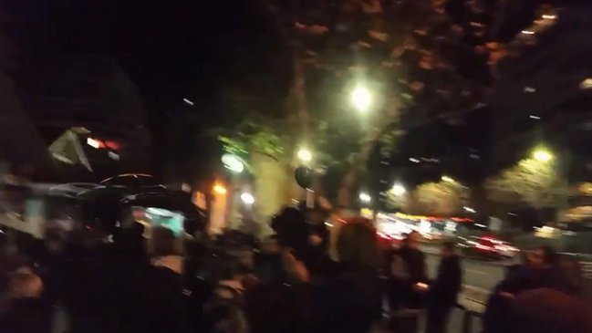 Vecinos de Las Condes protestaron por construcción de viviendas sociales