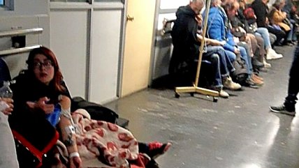   Valparaíso: El desesperado clamor de una mujer en la urgencia del hospital Van Buren 