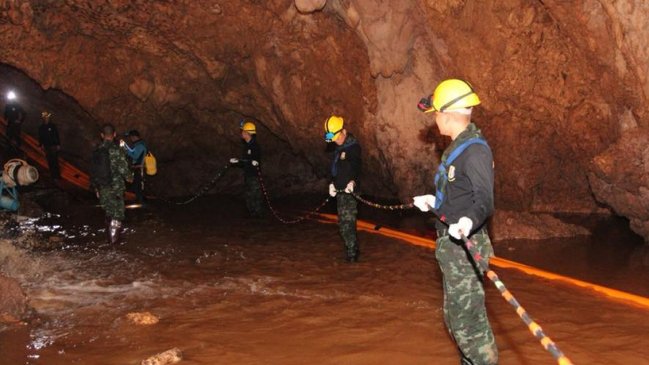 Tailandia: Terminó exitosamente rescate de 12 niños y un profesor atrapados