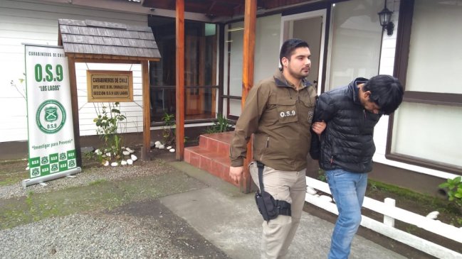 Puerto Montt: Carabineros detuvo a avezado delincuente apodado 