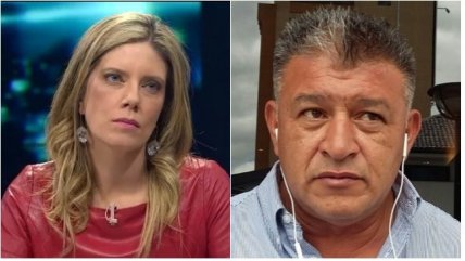  Mónica Rincón se enojó con Claudio Borghi por palabra 