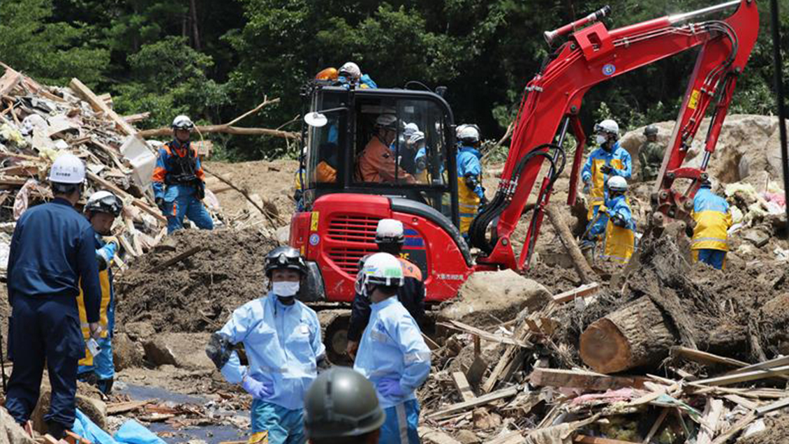 Japón: Aumentaron a 179 los muertos por lluvias torrenciales