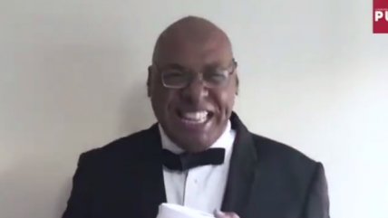   Icónico rostro de papel higiénico llamó a donar las 