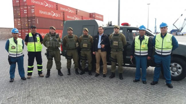 Puerto de Iquique realizó simulacro antiterrorista
