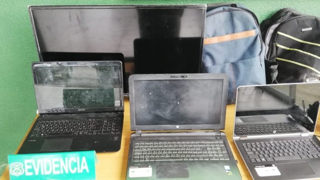 Talca: Carabineros busca a banda que asaltó vivienda y amenazó con una pistola a los policías