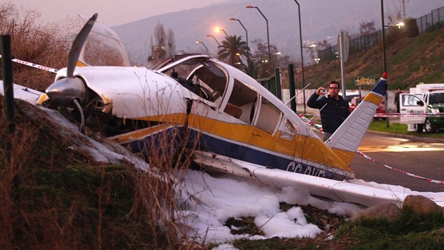 Falleció una de las mujeres heridas en el accidente aéreo en Peñalolén