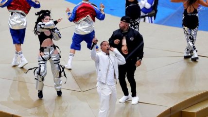 La ceremonia de clausura del Mundial de Rusia 2018 en el Estadio Luzhniki de Moscú
