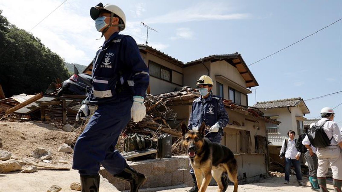 Japón: Aumentan a 224 los muertos por las lluvias torrenciales
