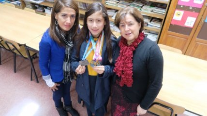 Kiara Melo multicampeona escolar en nado sincronizado: Mi gran sueño son los Juegos Olímpicos