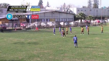   El increíble error de portero que determinó el resultado de partido en la Tercera División chilena 