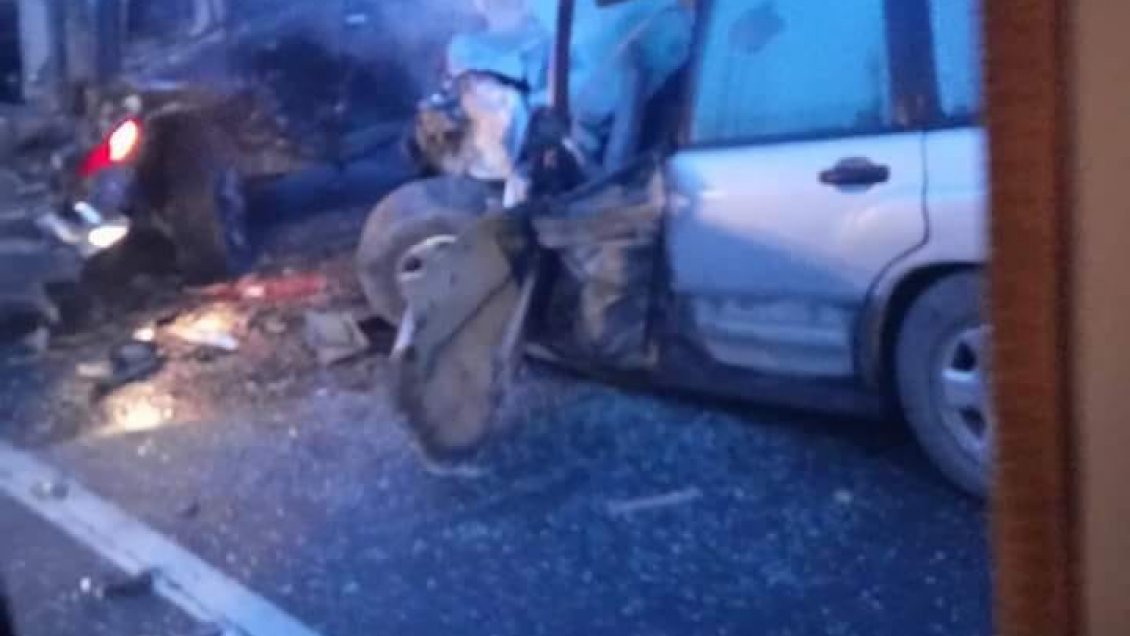 Escarcha provocó dos accidentes de tránsito en rutas de Chiloé