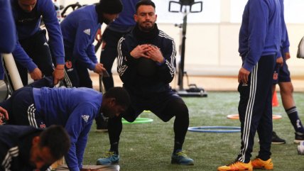 La U trabajó en gimnasio de cara a su reestreno en el Campeonato Nacional