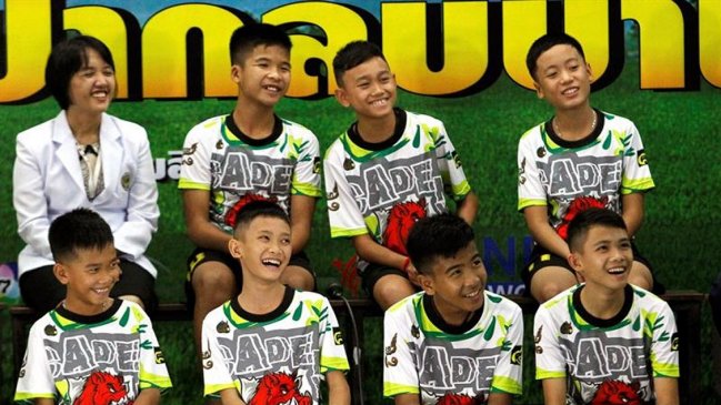 Los niños tailandeses contaron cómo sobrevivieron al interior de la cueva