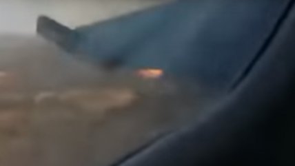   Pasajero grabó el momento en que se estrella el avión en que viajaba 